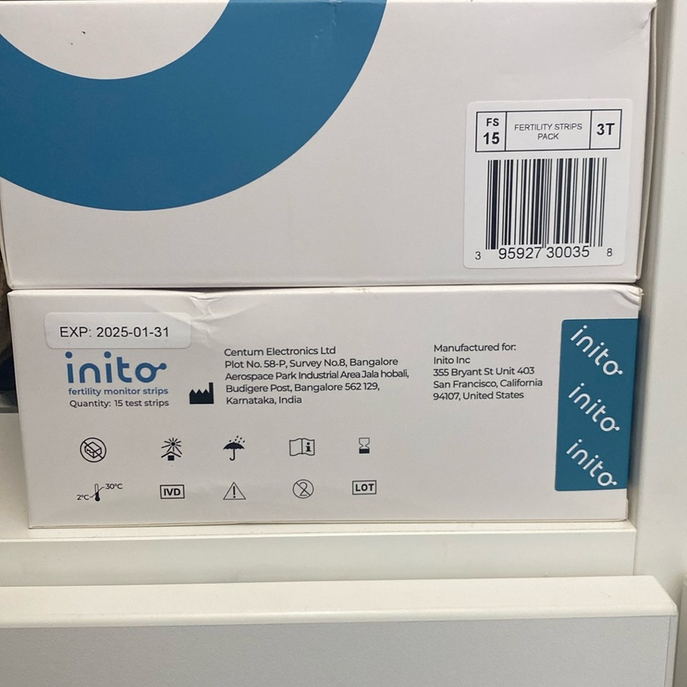 Inito strips (28 total)